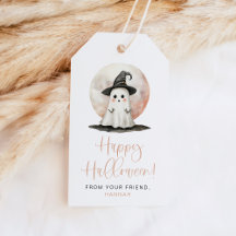 JOLIE Cute Ghost Witat Happy Halloween Treat