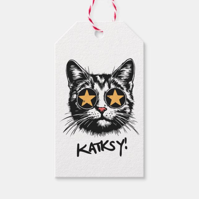 Etiqueta Para Presente Katksy (Frente)