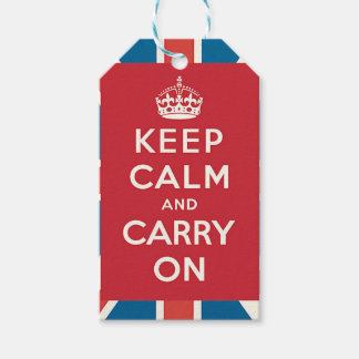 Etiqueta Para Presente Keep Calm and Carry On