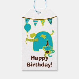 Etiqueta Para Presente Kids Circus Birthday