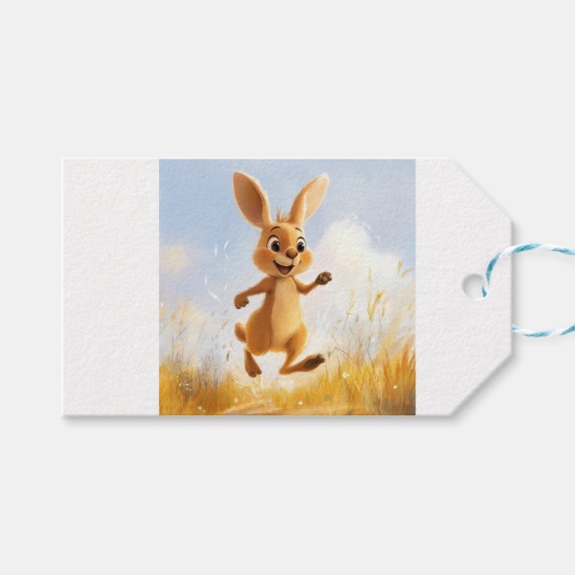 Etiqueta Para Presente Kiki, o Bunny (Frente (horizontal))