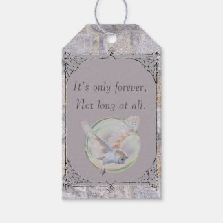 Etiqueta Para Presente Labirinto É A Única Coruja de Casamento para Sempr