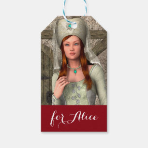 Etiqueta Para Presente Lady Medieval