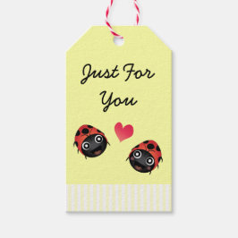 Etiqueta Para Presente Ladybug Love