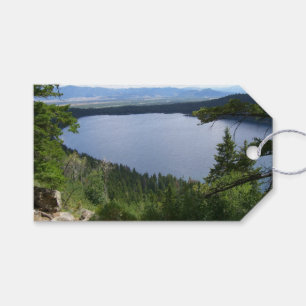 Etiqueta Para Presente Lago Phelps no Parque Nacional Grand Teton