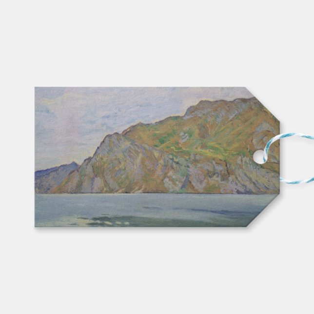 Etiqueta Para Presente Lake Garda (por Koloman Moser) (Frente (horizontal))