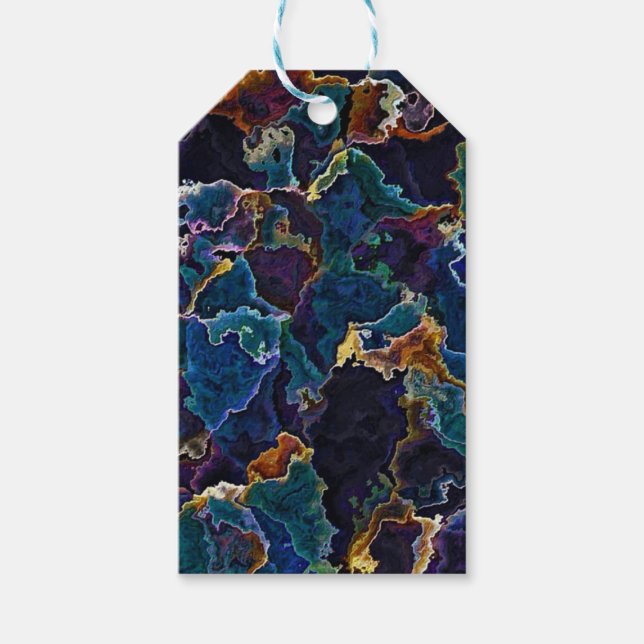 Etiqueta Para Presente Lamas De Óleo (Frente)