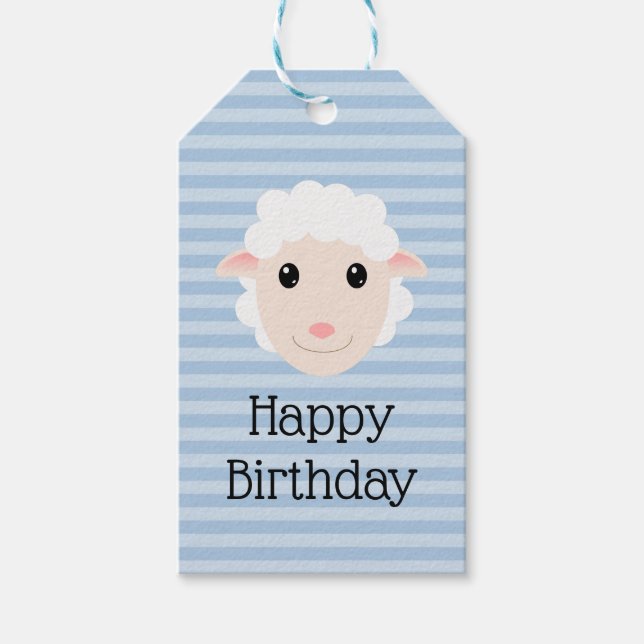 Etiqueta Para Presente Lamb (Frente)