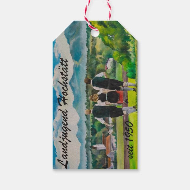 Etiqueta Para Presente Landjugendfest (Frente)