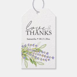 Etiqueta Para Presente Lavanda de Marcas de Favoritos de Casamento Person