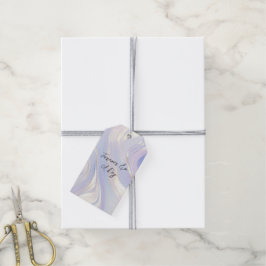 Etiqueta Para Presente Lavanda Dourada Glam Wedding
