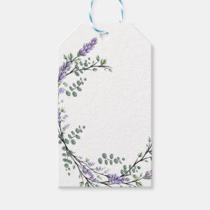 Etiqueta Para Presente Lavanda e Eucalipto
