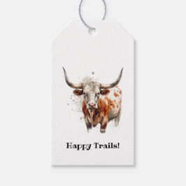 Etiqueta Para Presente Legado Longhorn, personalizado