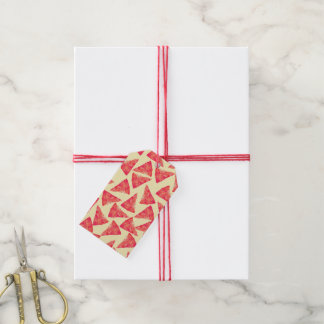 Etiqueta Para Presente Legal e engraçado padrão de pizza