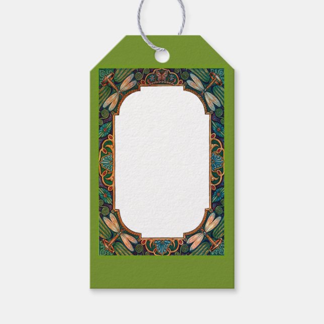 Etiqueta Para Presente Leite, Tale Dragonfly (Frente)