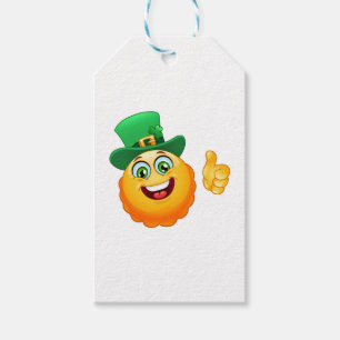 Etiqueta Para Presente leprechaun emoji