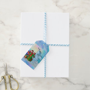 Etiqueta Para Presente Lil' Dragon Snowflake