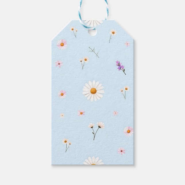 Etiqueta Para Presente Lilac Bloomlets  (Frente)