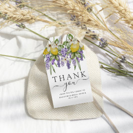 Etiqueta Para Presente Limões Rústicos e Presente de Favor de Chás de Beb