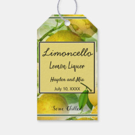 Etiqueta Para Presente Limoncello Personalizado