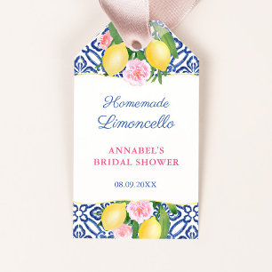 Etiqueta Para Presente Limoncello Positano Lemon Chá de panela Favor Tags