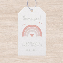 Etiqueta Para Presente Linda Chaveiro de Chuva de Rosa Obrigada Festa de 