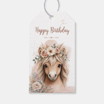 Linda Menina Boho Cavalo Primeiro Aniversário