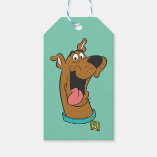 Etiqueta Para Presente Língua de Scooby-Doo para fora