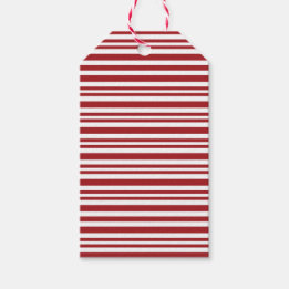 Etiqueta Para Presente Listras de Bastão de Natal
