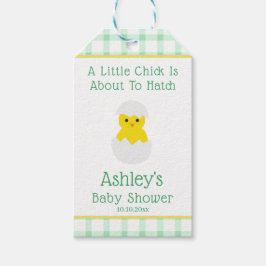Etiqueta Para Presente Little Chick To Hatch Gender Neutral Baby Shower