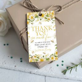 Etiqueta Para Presente Little Honey Bee Birthday Favor Tags