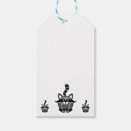 Etiqueta Para Presente Little Raccoon