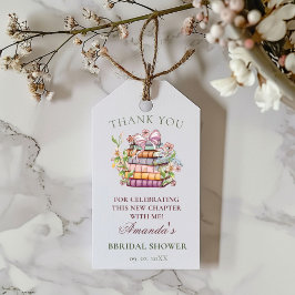 Etiqueta Para Presente Livro de Histórias de um Novo Capítulo Presente de