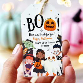 Etiqueta Para Presente Livro de Tratamento Para Você Feliz Halloween Fant