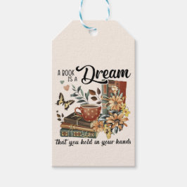 Etiqueta Para Presente Livro Whimsical