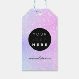 Etiqueta Para Presente Logotipo da empresa personalizado Descrição do Obr