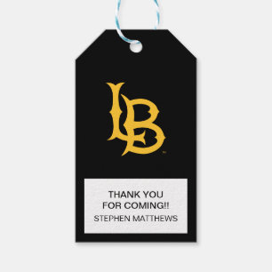 Etiqueta Para Presente Logotipo de Gradução da Long Beach State