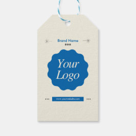 Etiqueta Para Presente Logotipo de Marca corporativa moderna personalizad