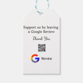 Etiqueta Para Presente logotipo de revisão de negócios do Google Scan QR 