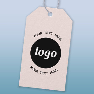 Etiqueta Para Presente Logotipo e texto simples Marcas de presentes cor-d