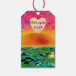 ETIQUETA PARA PRESENTE LOUVANDO-SE À TARDE