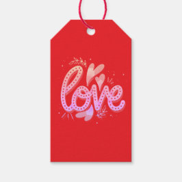 Etiqueta Para Presente Love 