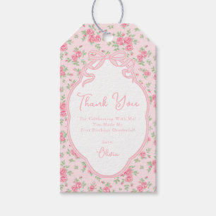 Etiqueta Para Presente Love Shack Arco Floral Maravilhoso Primeiro Aniver