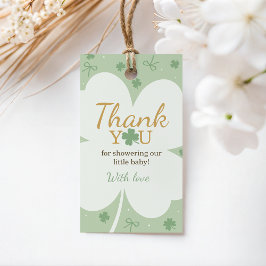 Etiqueta Para Presente Lucky Charm Shamrock Favor Tags