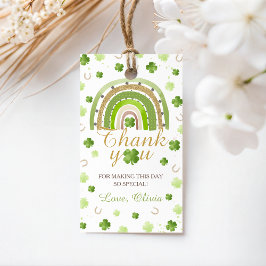 Etiqueta Para Presente Lucky One Birthday Thank You Tags