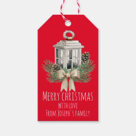 Etiqueta Para Presente Luz de Natal