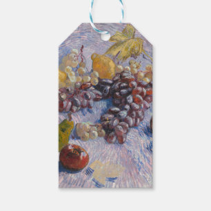 Etiqueta Para Presente Maçãs, Peras, Limões e Uvas Trabalho de arte de