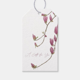 Etiqueta Para Presente Magnolia Vine Gift