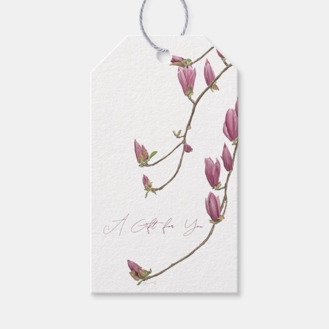 Etiqueta Para Presente Magnolia Vine Gift (Frente)