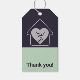 Etiqueta Para Presente Mais velho Home Care Personalizado Obrigado Etique